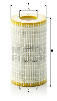 MANN-FILTER Ölfilter (HU 718/5 x)