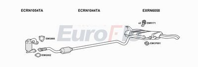 Układ wydechowy EUROFLO RNLAG22D1008B