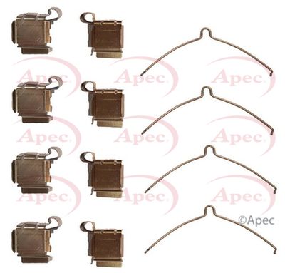 Accessory Kit, disc brake pad APEC KIT1059