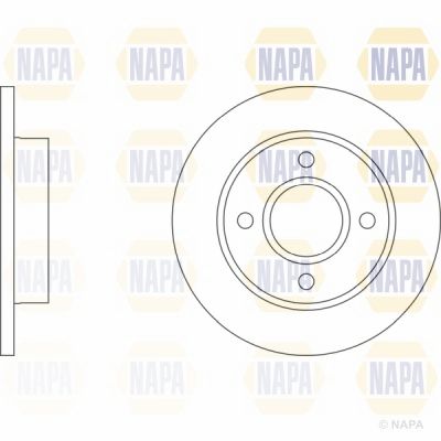 Brake Disc NAPA PBD8045