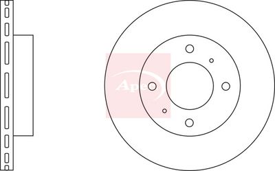 APEC Brake Disc DSK2125