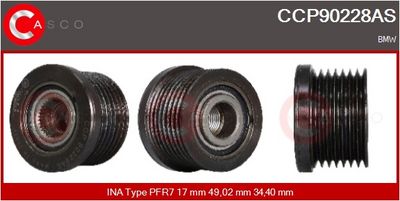 FULIE ALTERNATOR CASCO CCP90228AS