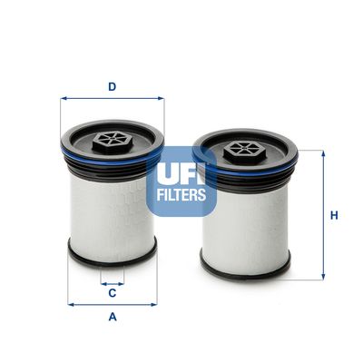 Топливный фильтр UFI 26.047.00 для OPEL ANTARA