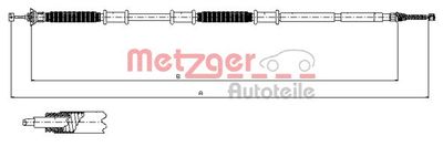 Тросик, cтояночный тормоз METZGER 12.0736 для FIAT DOBLO