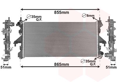 VAN WEZEL 17012704 Крышка радиатора  для FIAT DUCATO (Фиат Дукато)