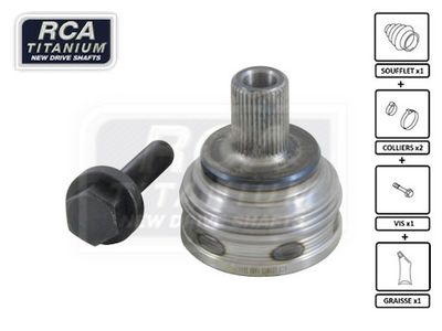 Шарнирный комплект, приводной вал RCA FRANCE SE02 для VW FOX