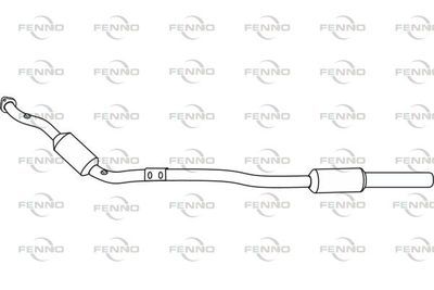Катализатор FENNO P9435CAT для MERCEDES-BENZ S-CLASS