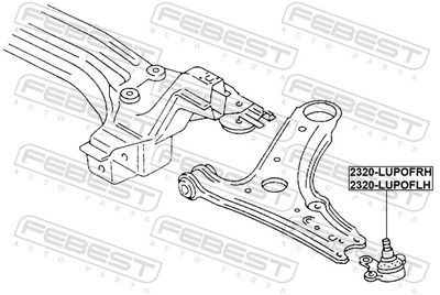 Ball Joint 2320-LUPOFLH