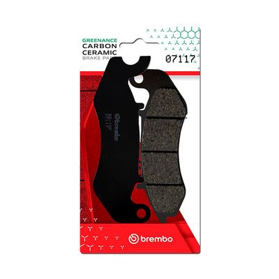 BREMBO Brake Pad Set, disc brake 07117