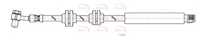 APEC Brake Hose HOS4474