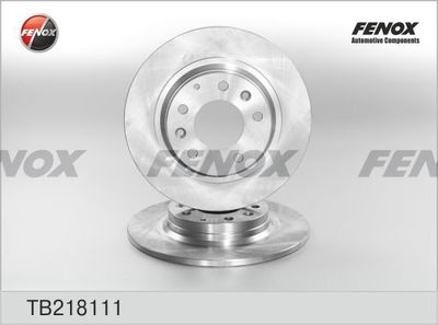 Тормозной диск FENOX TB218111 для ISUZU IMPULSE