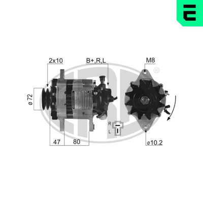 GENERATOR / ALTERNATOR ERA 210250A