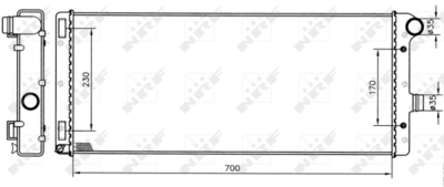 Радиатор, охлаждение двигателя WILMINK GROUP WG1722149 для FIAT PUNTO