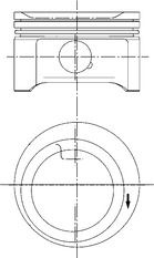 WILMINK-GROUP WG1023411 Поршень  для BMW 3 (Бмв 3)