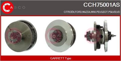 Skupina trupu, turbodmychadlo CASCO CCH75001AS