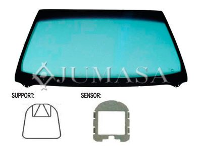 JUMASA V3305101 Скло лобове  для TOYOTA YARIS (Тойота Ярис)