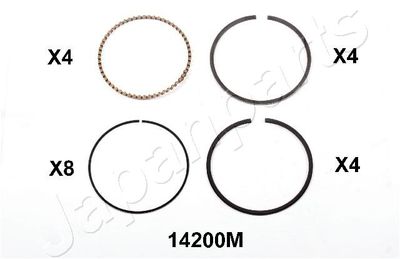 Поршневое кольцо JAPANPARTS RW14200M для SUBARU LEONE