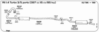 Układ wydechowy SIGAM RE116