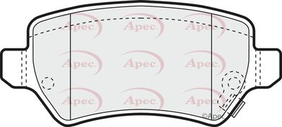 Brake Pad Set APEC PAD1286