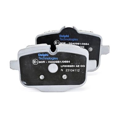 BREMSBELAGSATZ SCHEIBENBREMSE DELPHI LP5069EV 4