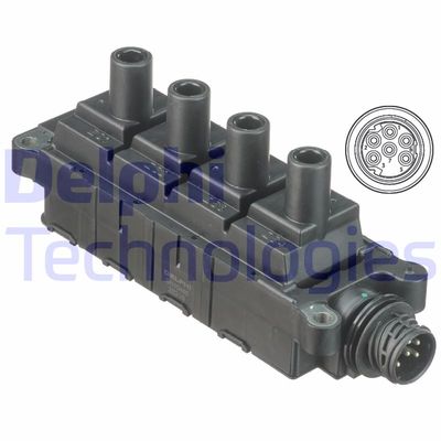 Катушка зажигания DELPHI GN10465-12B1 для BMW Z3