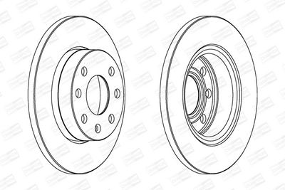 BREMSSCHEIBE CHAMPION 561158CH 1