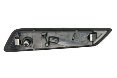 Controlelampje, zijkant Rechts (kleur van het glas: chroom, LED)
