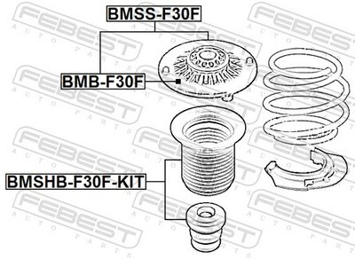 RULMENT SARCINA SUPORT ARC FEBEST BMSSF30F 1