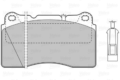 SET PLACUTE FRANA FRANA DISC VALEO 598309 1