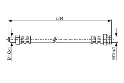 Brake Hose 1 987 481 034