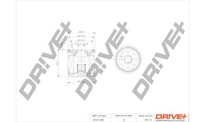 Dr!ve+ DP1110.11.0021 Масляный фильтр  для DAIHATSU EXTOL (Дайхатсу Еxтол)