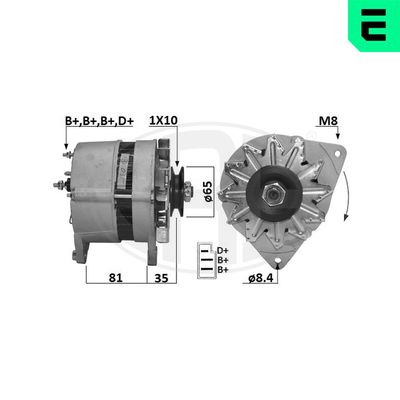 GENERATOR / ALTERNATOR ERA 209674A