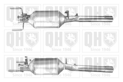 Filtr sadzy / filtr cząstek stałych, układ wydechowy QUINTON HAZELL QDPF11180