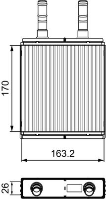 WäRMETAUSCHER INNENRAUMHEIZUNG