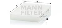 MANN-FILTER CU 2945 Фильтр салона  для RENAULT KANGOO (Рено Kангоо)
