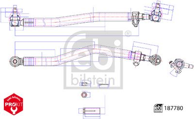 FEBI BILSTEIN Lenkstange