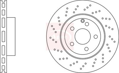 APEC Brake Disc DSK2718
