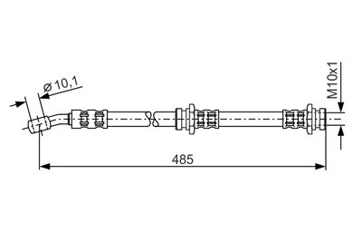 BOSCH Bremsschlauch