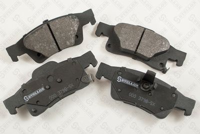 комплект спирачно феродо, дискови спирачки STELLOX 000 379B-SX