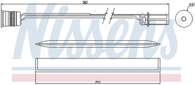 USCATOR AER CONDITIONAT NISSENS 95466 4