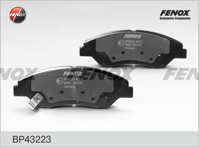 Комплект тормозных колодок, дисковый тормоз FENOX BP43223 для KIA RETONA