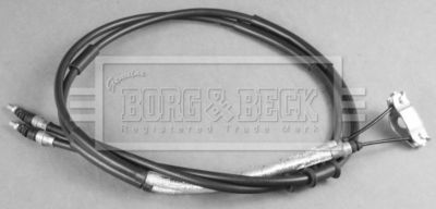 Тросик, cтояночный тормоз BORG & BECK BKB3814 для OPEL CORSA