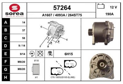 GENERATOR EAI 57264
