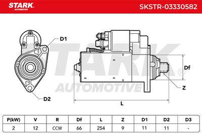 стартер STARK SKSTR-03330582