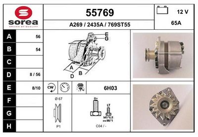 GENERATOR EAI 55769