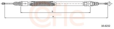 CABLU FRANA DE PARCARE COFLE 106232