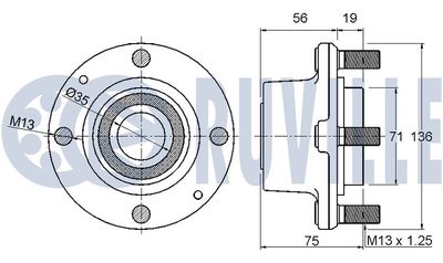 SET RULMENT ROATA RUVILLE 220303 1