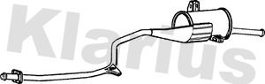 KLARIUS 270118 Глушитель выхлопных газов  для HYUNDAI PONY (X-1) 1.5 (X-1)