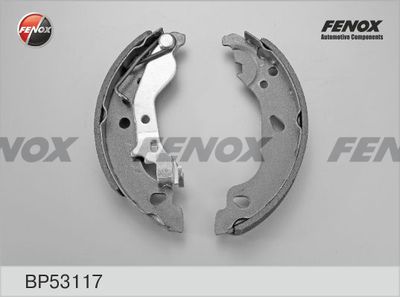 Комплект тормозных колодок FENOX BP53117 для ZASTAVA 10