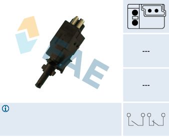 FAE 24590 Выключатель стоп-сигнала  для MERCEDES-BENZ 190 (Мерседес 190)